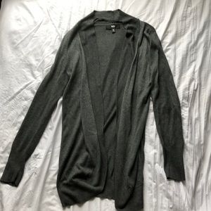 Simple grey cardigan